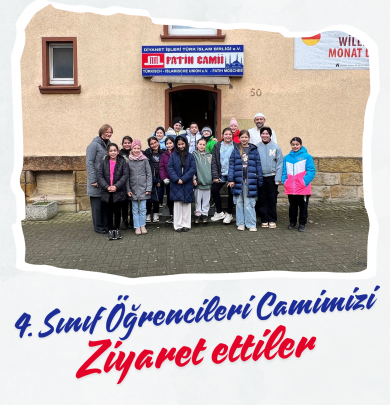 Michaelisschule Öğrencileri Camimizi Ziyaret Ettiler