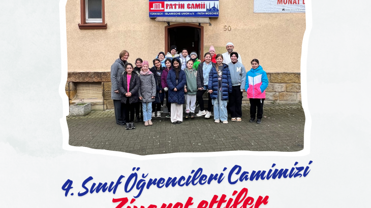 Michaelisschule Öğrencileri Camimizi Ziyaret Ettiler